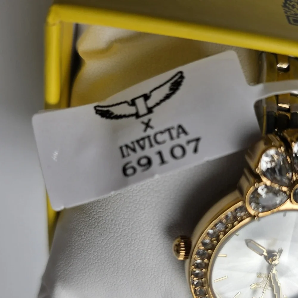 NEW Invicta Wildflower Women's Watch 30mm, Silver, Rose Gold‎ (69107) #0438